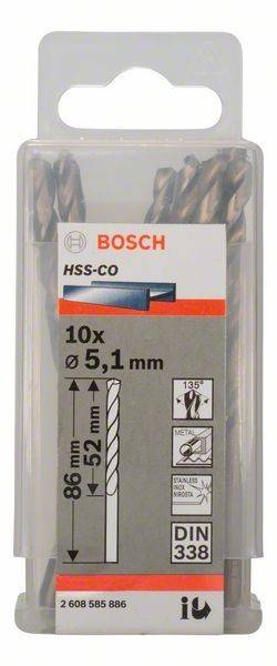 Bosch Power Tools PRO Stainless Steel HSS-Co 2608585886