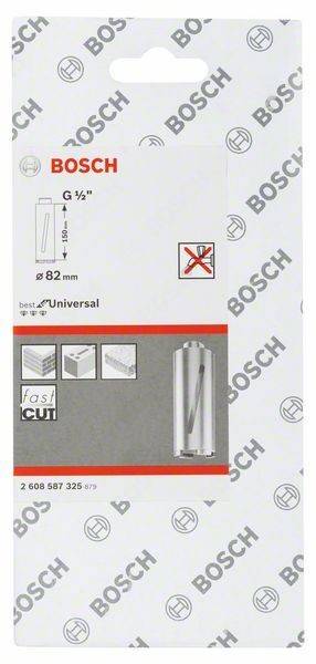 Bosch Power Tools PRO Trockenbohrkrone, 82 x 2608587325
