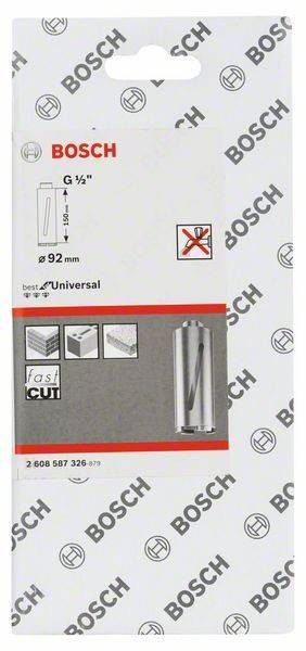 Bosch Power Tools PRO Trockenbohrkrone, 92 x 2608587326