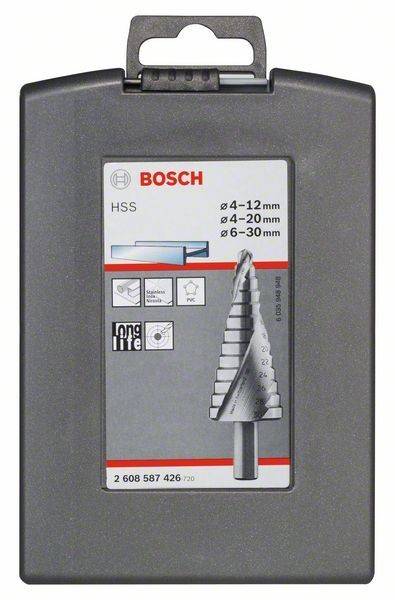 Bosch Power Tools HSS-Stufenbohrerset, 2608587426