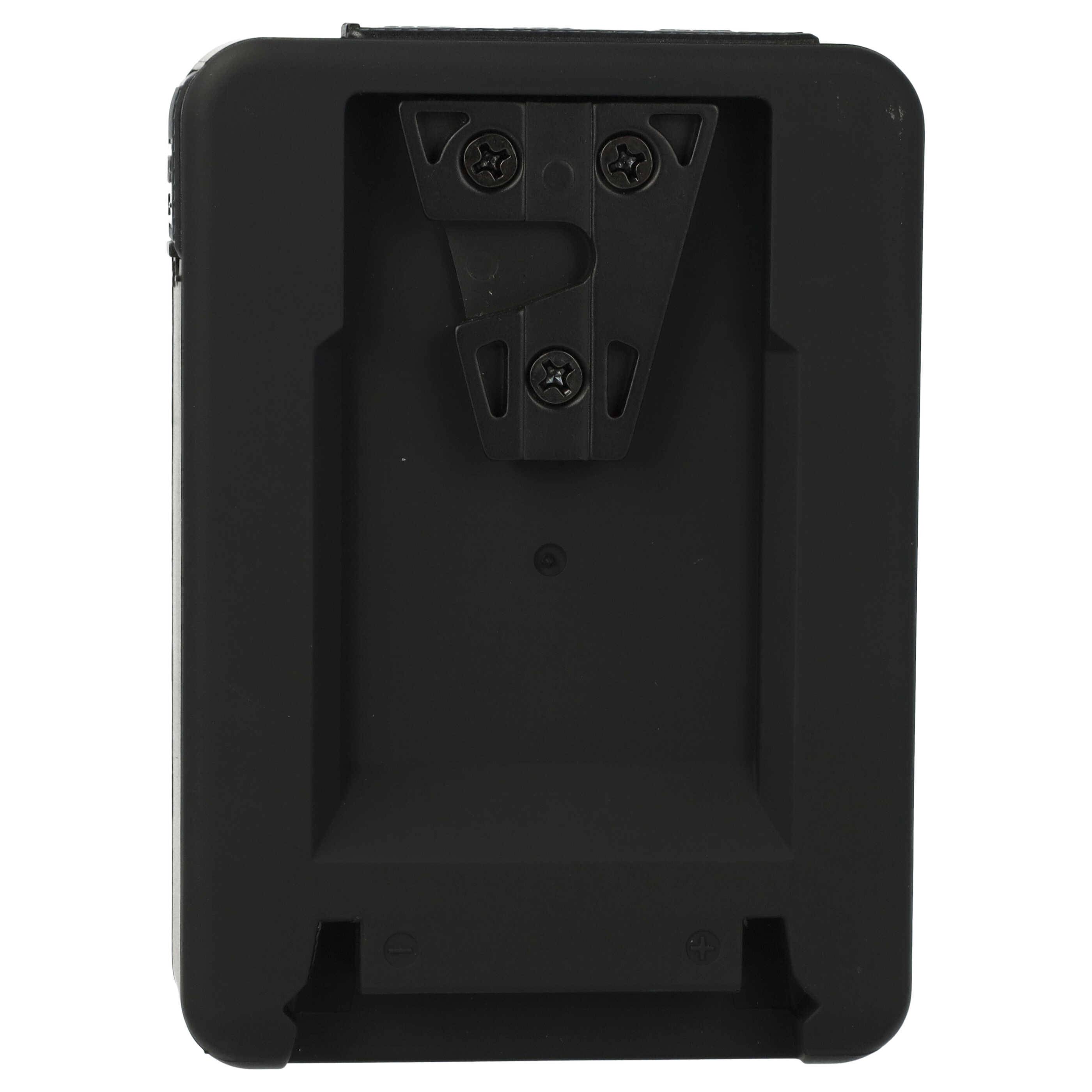 vhbw 1x Akku kompatibel mit Sony DSR-300K, DSR-300P, DSR-300L, DSR-300PK, DSR-300PF, DSR-300PL Kamera (6700 mAh, 14,8 V, Li-Ion), USB