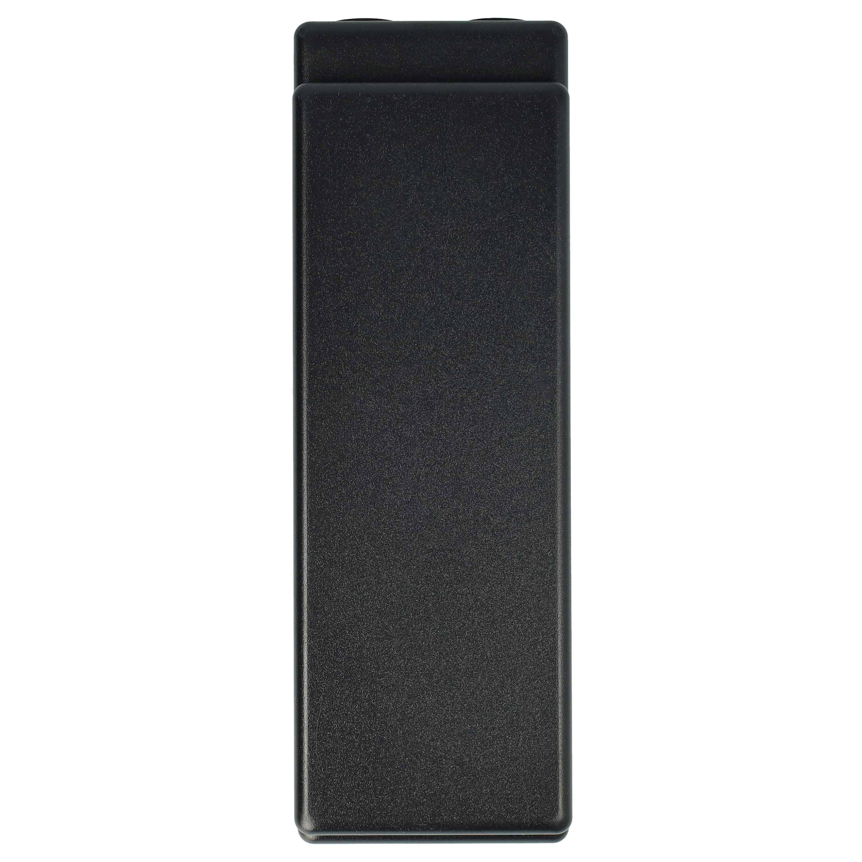 vhbw 5x Akku kompatibel mit Scanreco BS590, 960, 16131, 790, , 592, 590 Industrie-Funkfernsteuerung Fernbedienung (2000 mAh, 7,2 V, NiMH) - Schwarz