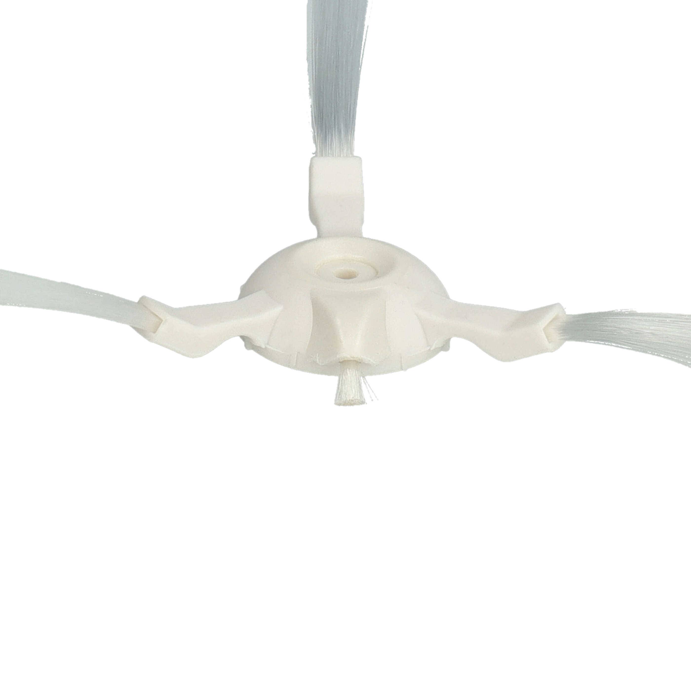 vhbw 10x Rundbürste kompatibel mit Rowenta X-plorer Serie 50 RR7387WH Saugroboter - 10x Seitenbürsten, Bürstenset