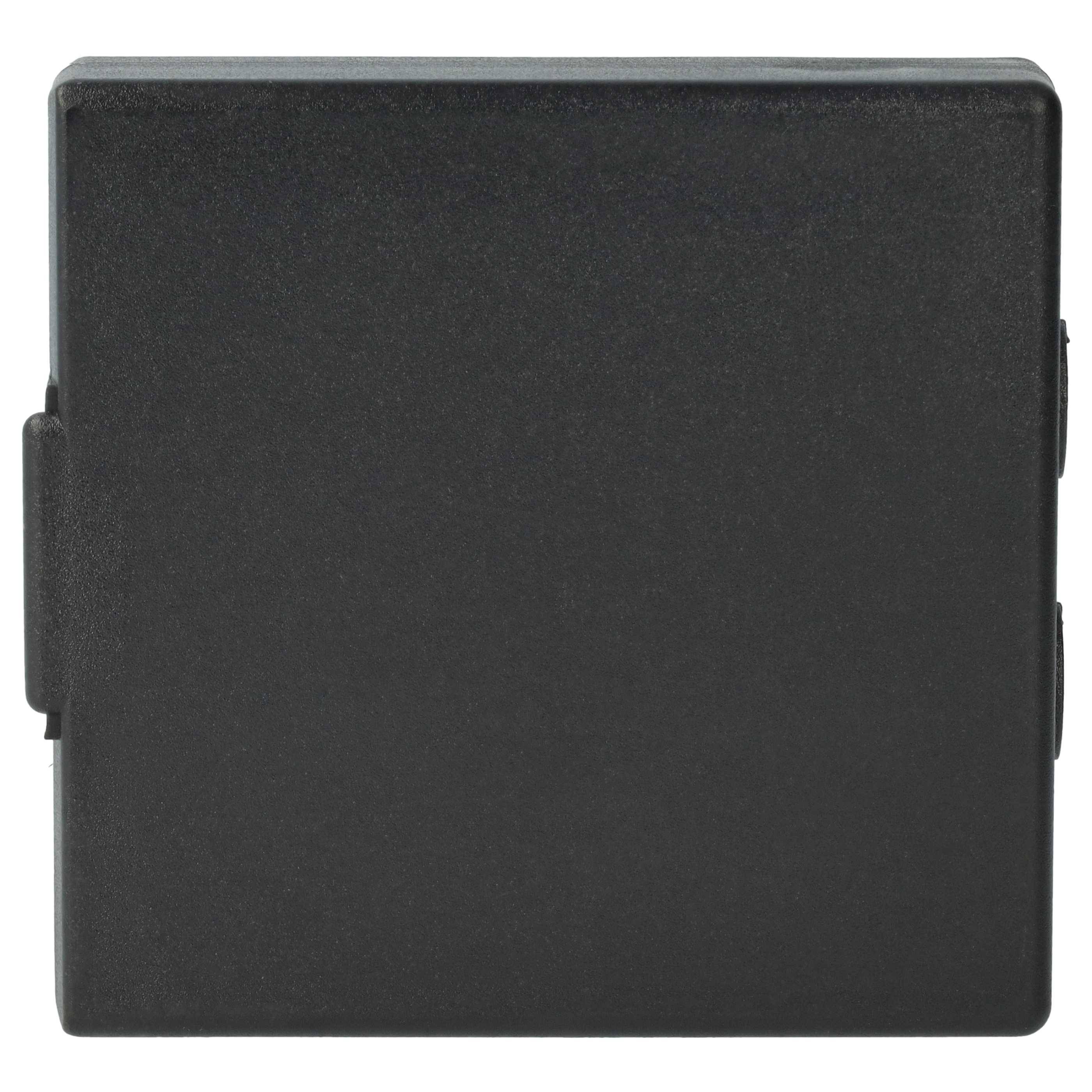 EXTENSILO 2x Akku Ersatz für Abitron KH68300520.A, NM19HB, RHE9608KY für Industrie-Funkfernsteuerung Fernbedienung (750 mAh, 9,6 V, NiMH) - Schwarz