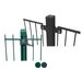 DOPPELSTABMATTENZAUN MORATA - Höhe / Menge: 1700 mm / 4 Pfosten, Farbe: Grün DOPPELSTABMATTENZAUN MORATA - Höhe / Menge: 1700 mm / 4 Pfosten, Farbe: Grün