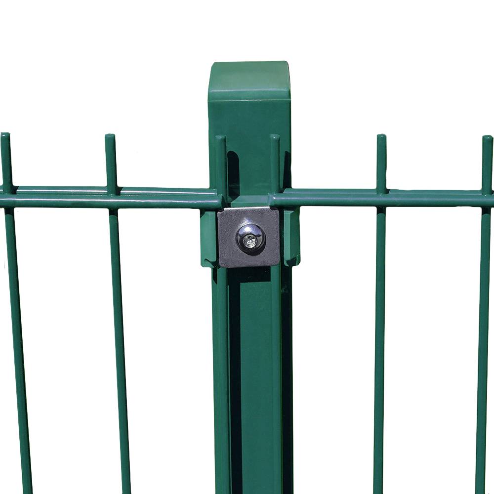 DOPPELSTABMATTENZAUN MORATA - Höhe / Menge: 1300 mm / 2 Pfosten, Farbe: Anthrazit