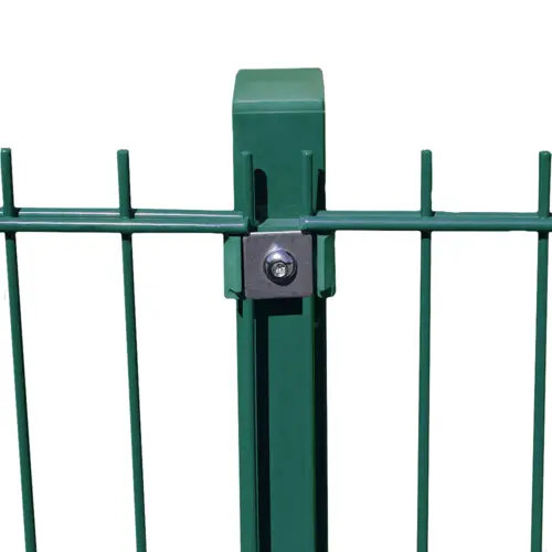 DOPPELSTABMATTENZAUN MORATA - Höhe / Menge: 1700 mm / 4 Pfosten, Farbe: Grün DOPPELSTABMATTENZAUN MORATA - Höhe / Menge: 1700 mm / 4 Pfosten, Farbe: Grün