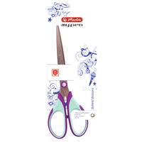 Herlitz my.pen, Kinder, Gerader Schnitt, Einzelbild, Mintfarbe, Violett, Edelstahl, Titan
