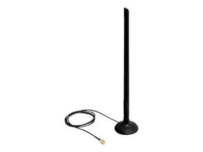 DELOCK WL-Antenne RP-SMA 6dBi Kippgelenk Standfuß ma Multimedia-Technik Wireless Network