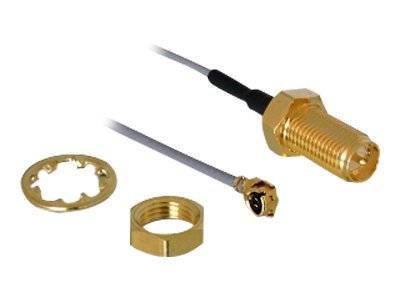 DELOCK HF Kabel I-PEX -> RP-SMA St/Bu 0.20m Multimedia-Technik Wireless Network