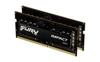 Kingston Technology FURY 16GB 3200MT/s DDR4 CL20 SODIMM (Kit of 2) Impact Multimedia-Technik