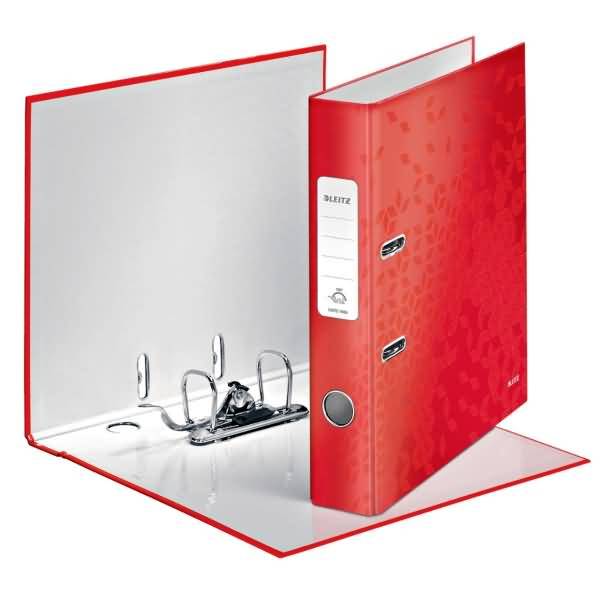 Ordner Wow A4 Kunststoff 52mm rot