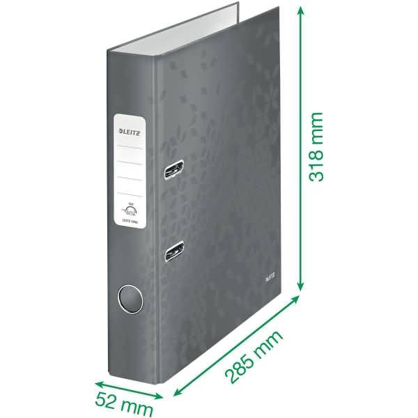 Ordner Wow A4 Kunststoff 52mm rot