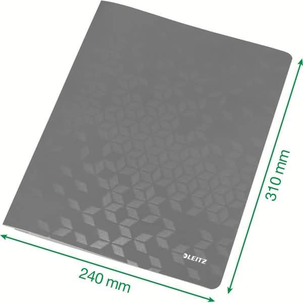 Schnellhefter Wow A4 PP-laminiert 300g/qm rot