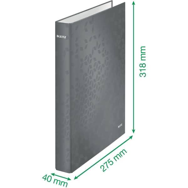 Esselte Leitz WOW - Ringbuch - Rückenbreite: 40 mm - für A4 (210 x 297 mm)