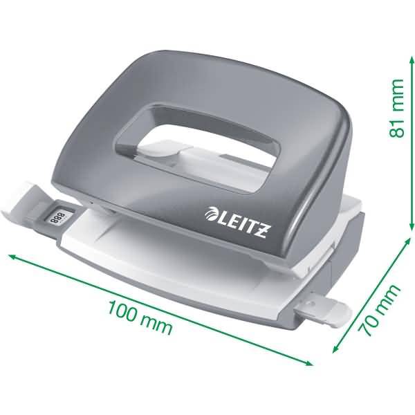 Locher Mini Nexxt Wow Metall 10 Blatt rot