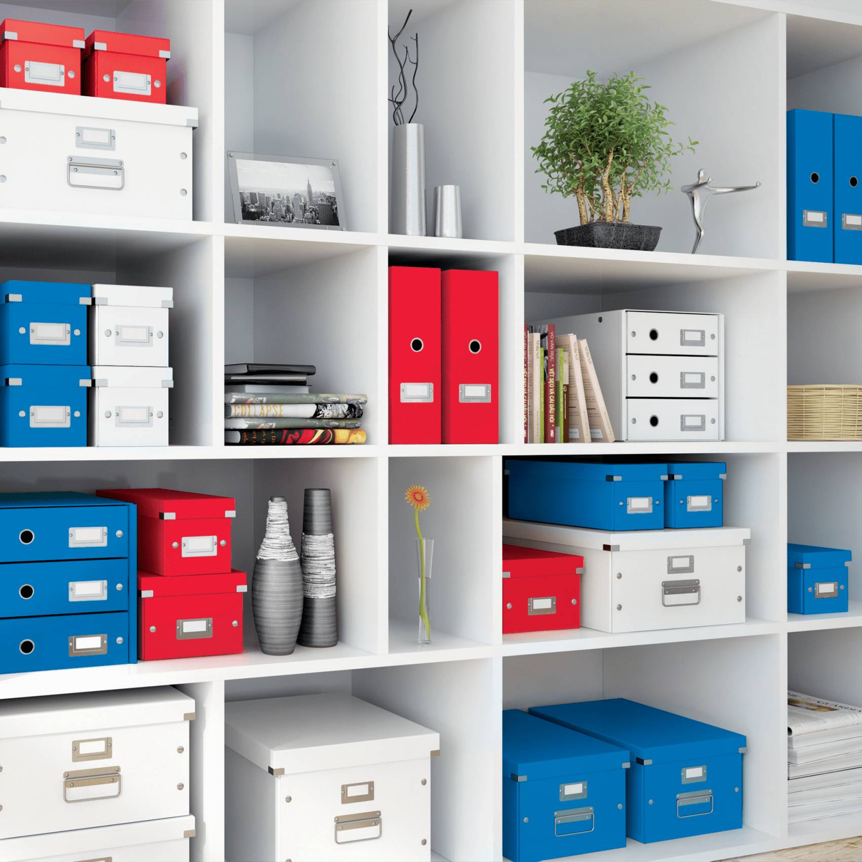 Esselte Leitz Click & Store WOW - Aufbewahrungsbox - für CDs