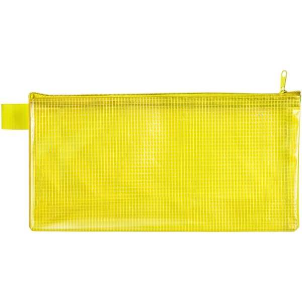 Reißverschlusstasche DINlang EVA-Material gelb