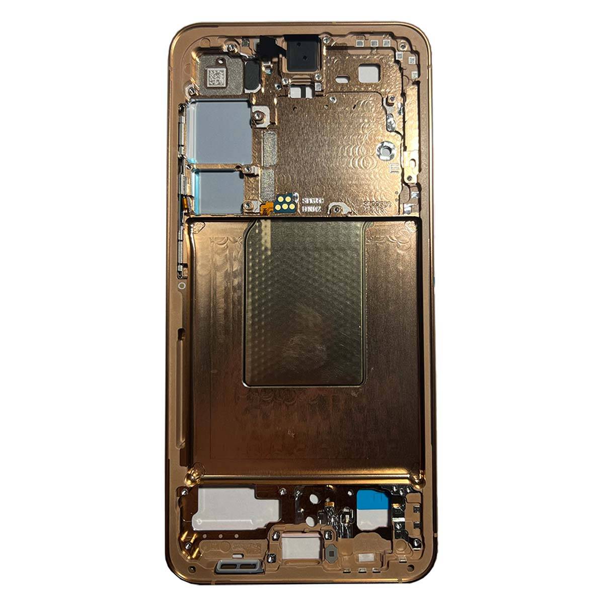 Rahmen Frame für Samsung Galaxy S24 GH82-33418G Sandstone Orange Ersatzteil