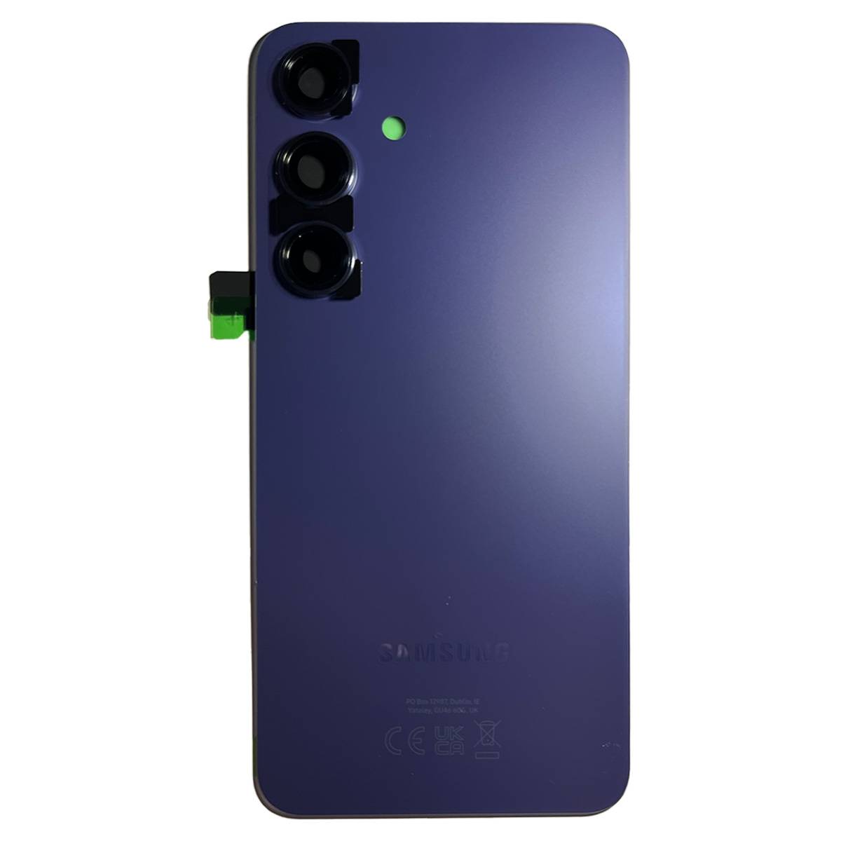 Akkudeckel Back Cover Akku Fach Deckel für Samsung Galaxy S24 GH82-33101C Cobalt Violet Ersatzteil