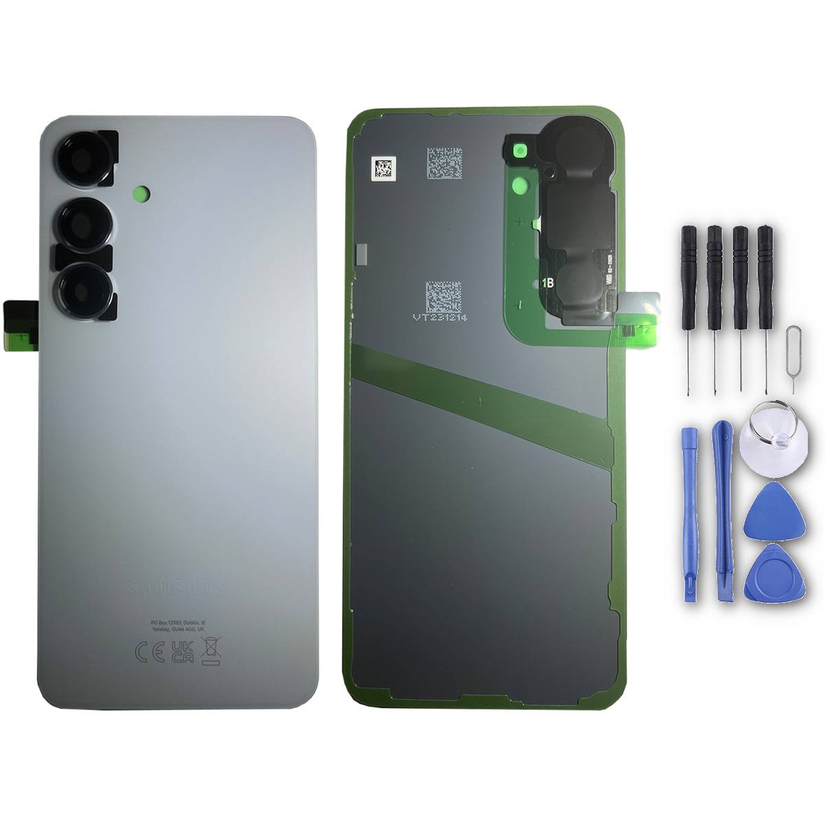 Akkudeckel Back Cover Akku Fach Deckel für Samsung Galaxy S24 GH82-33101F Sapphire Blue Ersatzteil