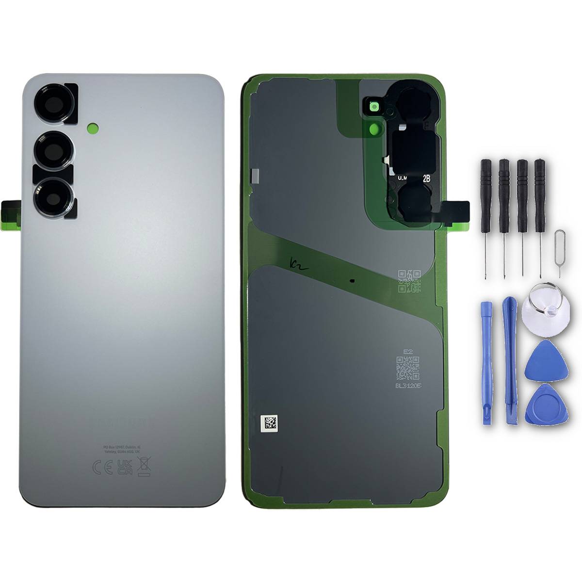 Akkudeckel Back Cover Akku Fach Deckel für Samsung Galaxy S24 Plus GH82-33275F Sapphire Blue Ersatzteil