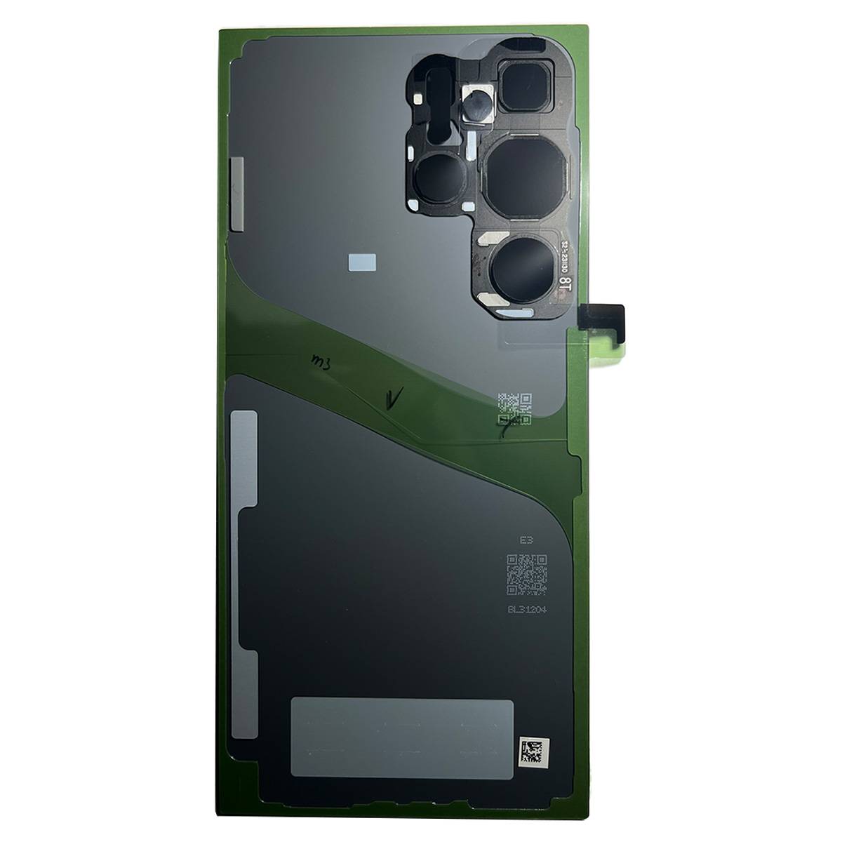 Akkudeckel Back Cover Akku Fach Deckel für Samsung Galaxy S24 Ultra GH82-33349G Titanium Orange Ersatzteil