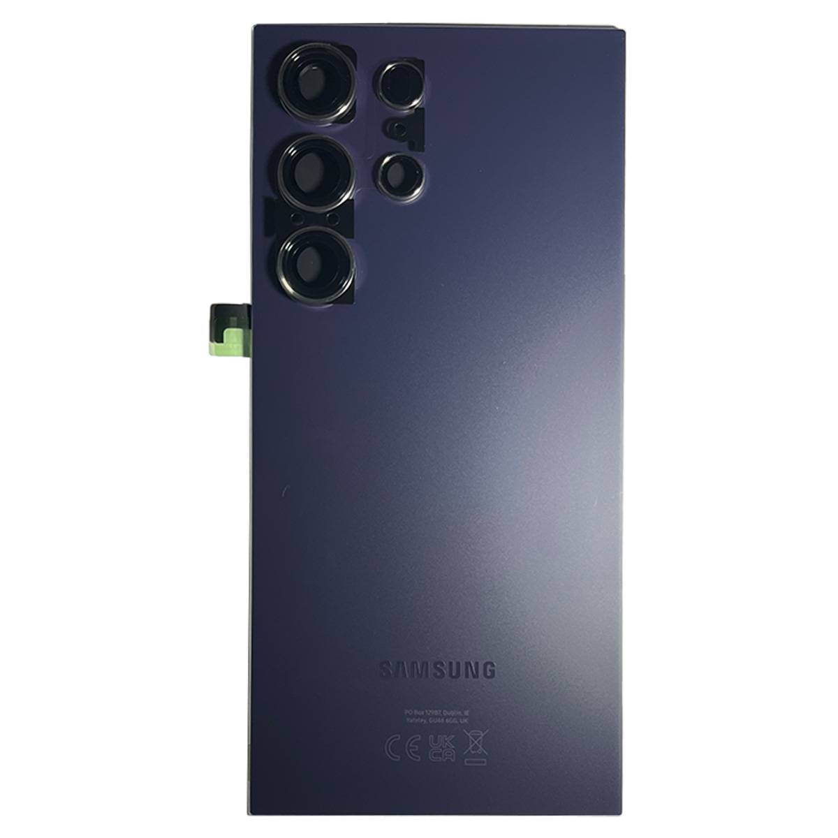 Akkudeckel Back Cover Akku Fach Deckel für Samsung Galaxy S24 Ultra GH82-33349D Titanium Violet Ersatzteil