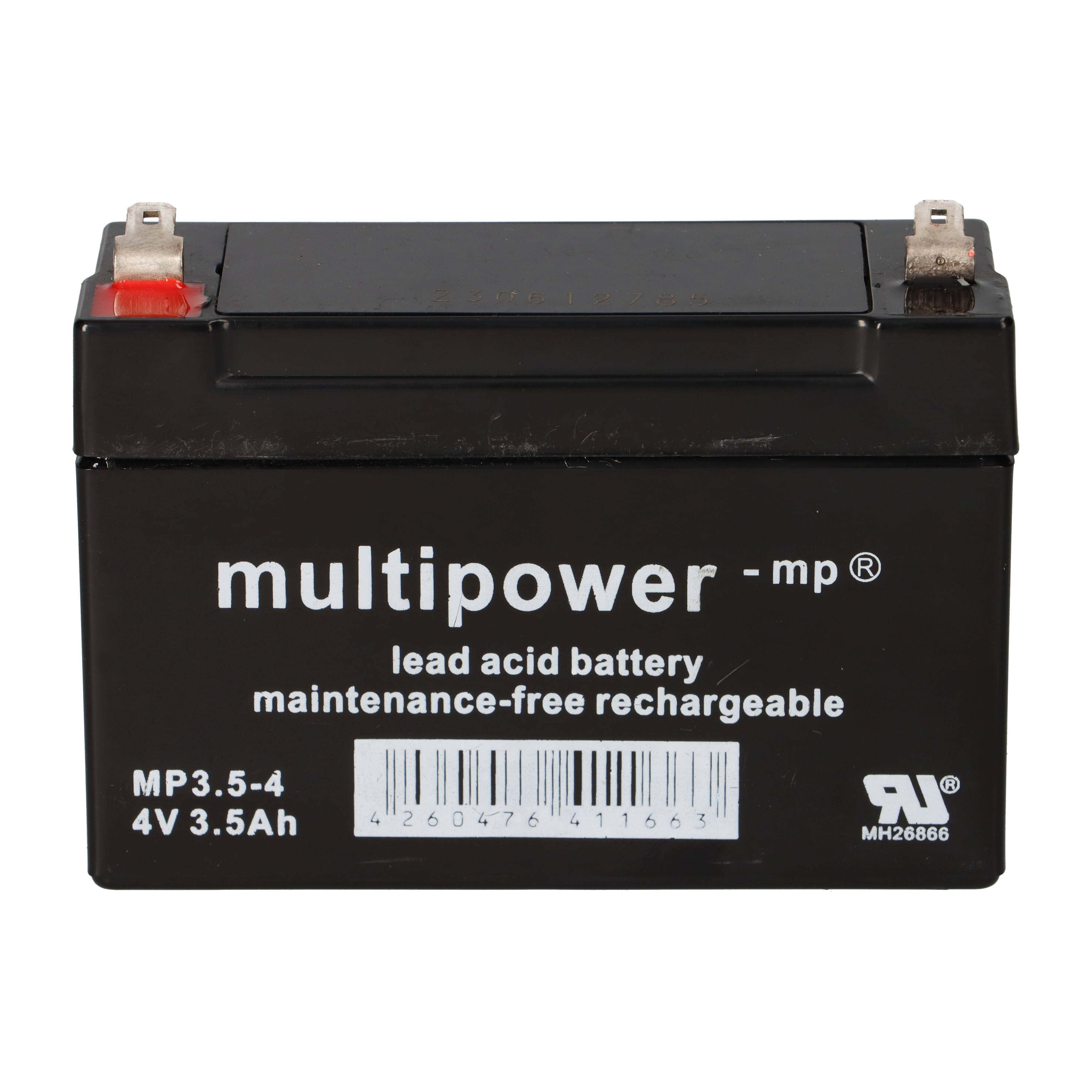 Akku kompatibel Sonnenschein A504/3.5S 4V 3,5Ah AGM