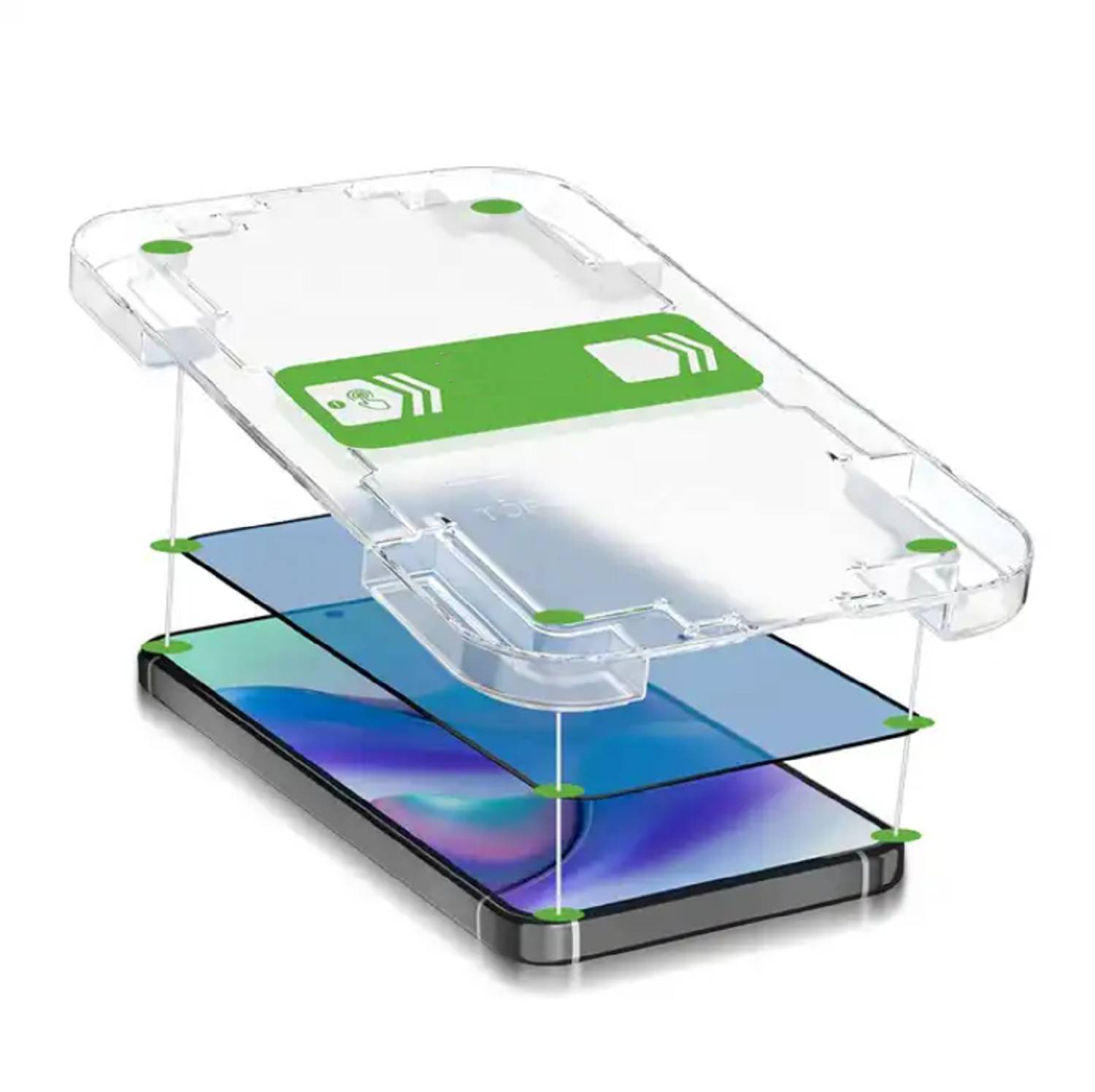 1x 9H Panzerhartglas für Samsung Galaxy S24 3D KLAR echtes Tempered Panzerglas Schutzglas Displayschutz Schutzfolie Panzerfolie Screen Protector