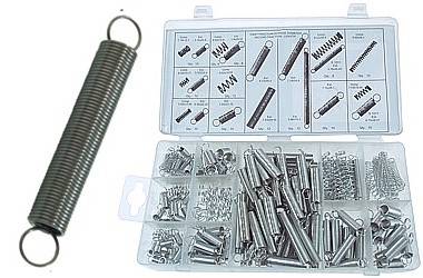 Spring- und Zugfedern Satz 200-tlg.