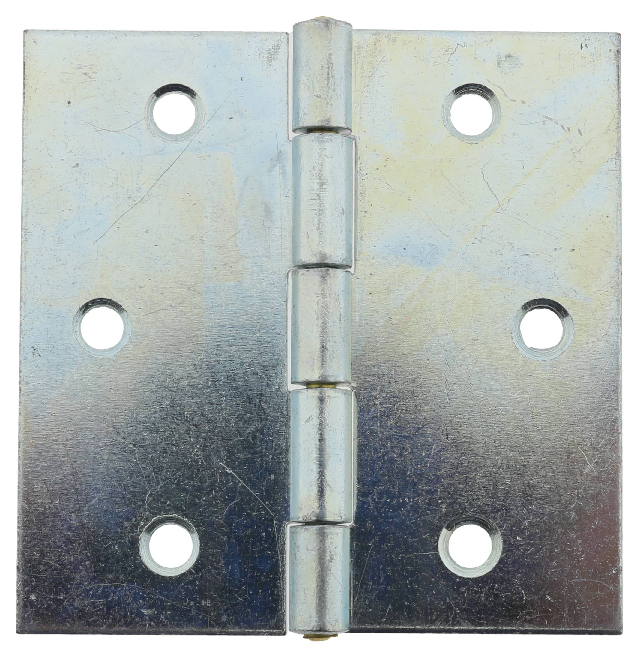 4 x Scharnier verzinkt gerollt käntig 82,5 x 81 mm