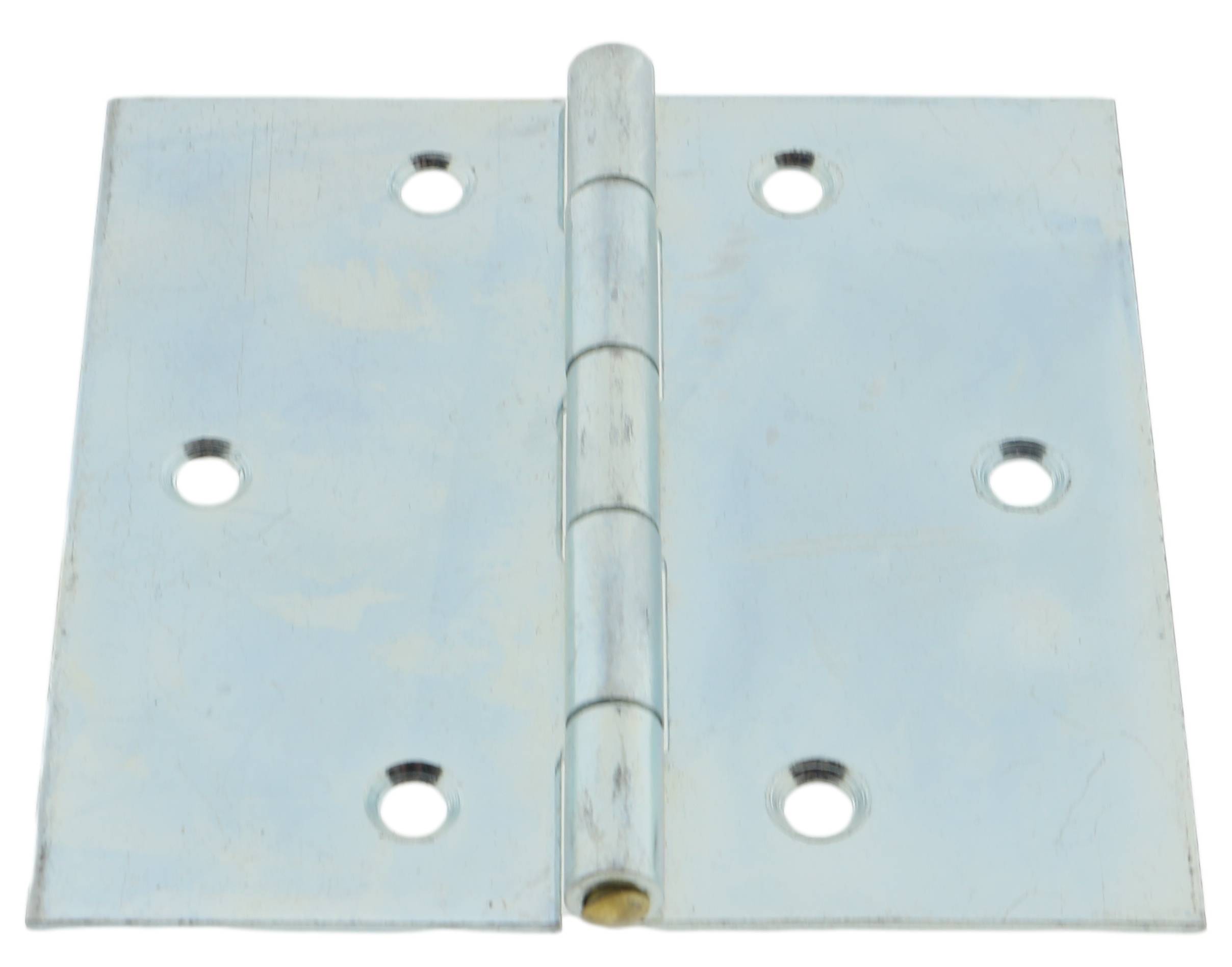 10 x Scharnier verzinkt gerollt käntig 61 x 60 mm