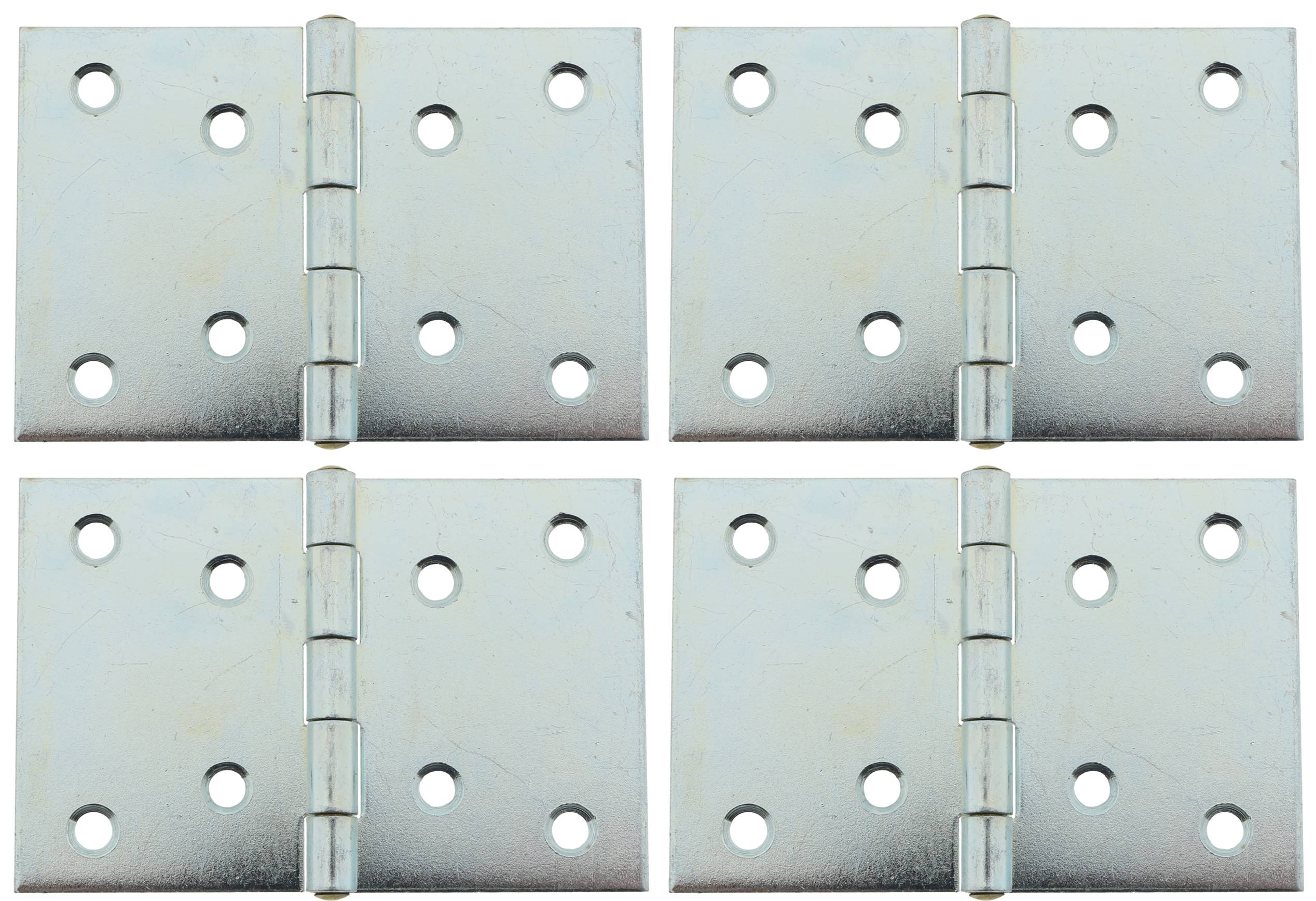 4 x Scharnier verzinkt gerollt breit 70 x 105 mm