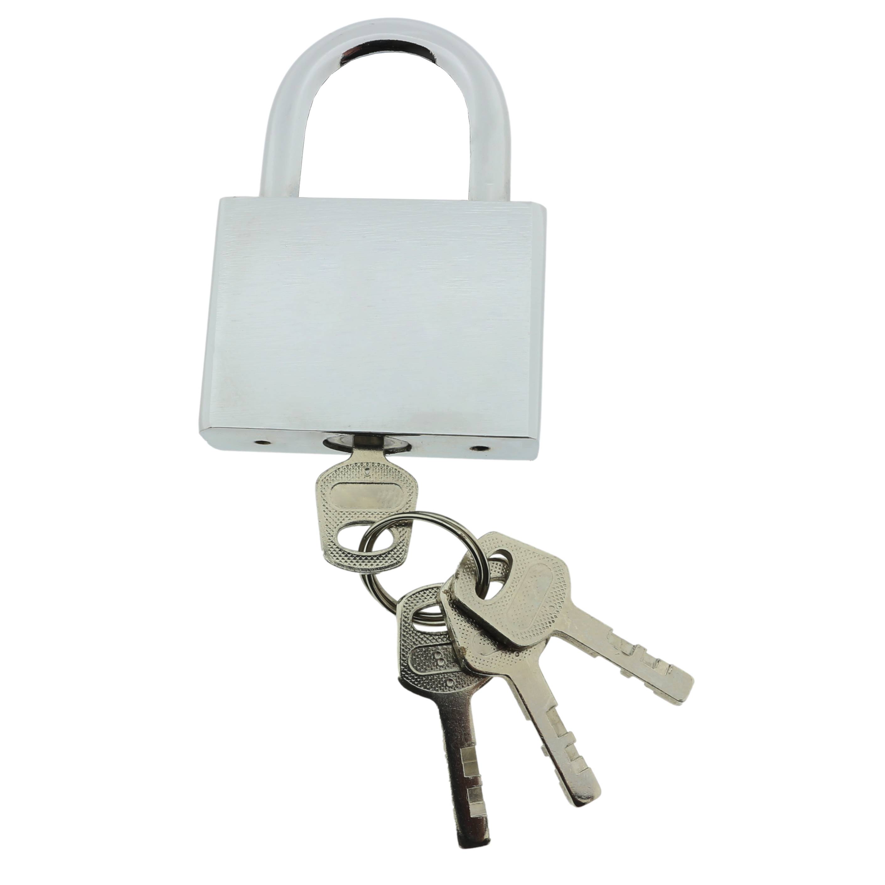 Sicherheits Vorhängeschloss 75 mm aus Stahl mit Wunschgravur