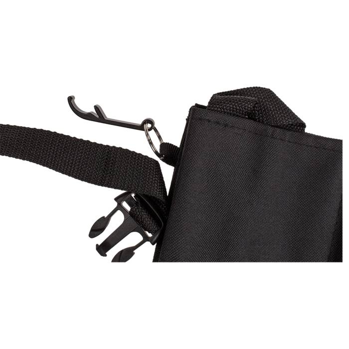 Bier Gürtel Flaschenhalter mit Öffner ca. 124 cm schwarz