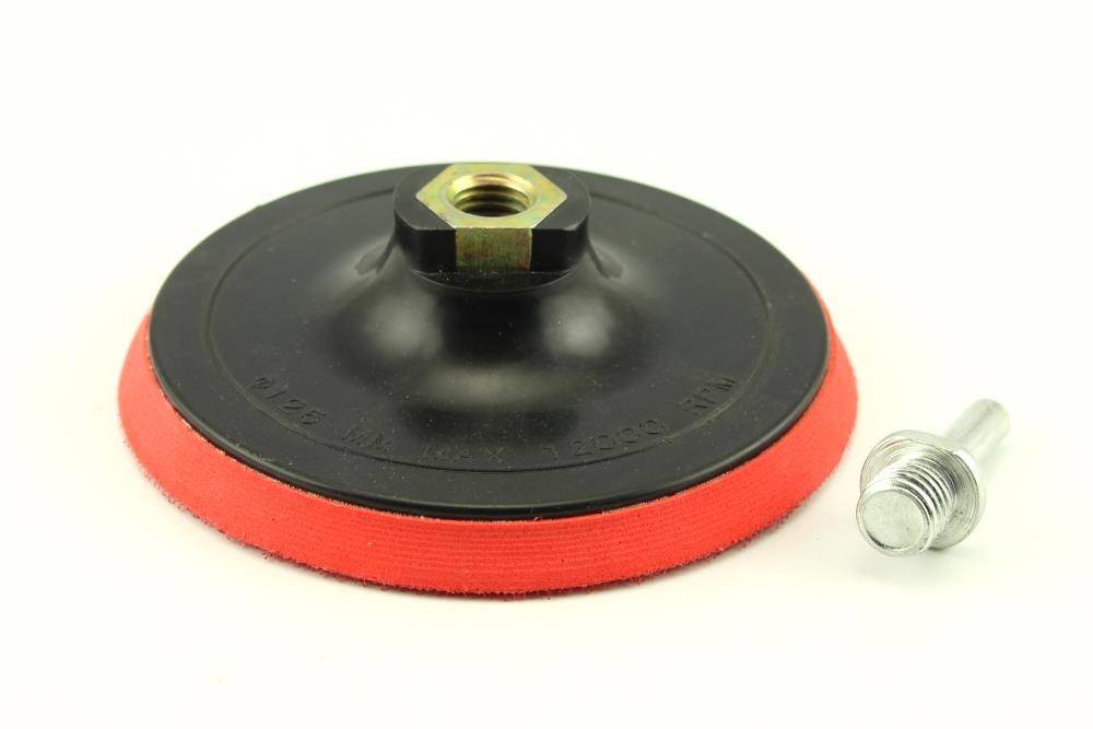 Schleifteller 125 mm mit Spanndorn