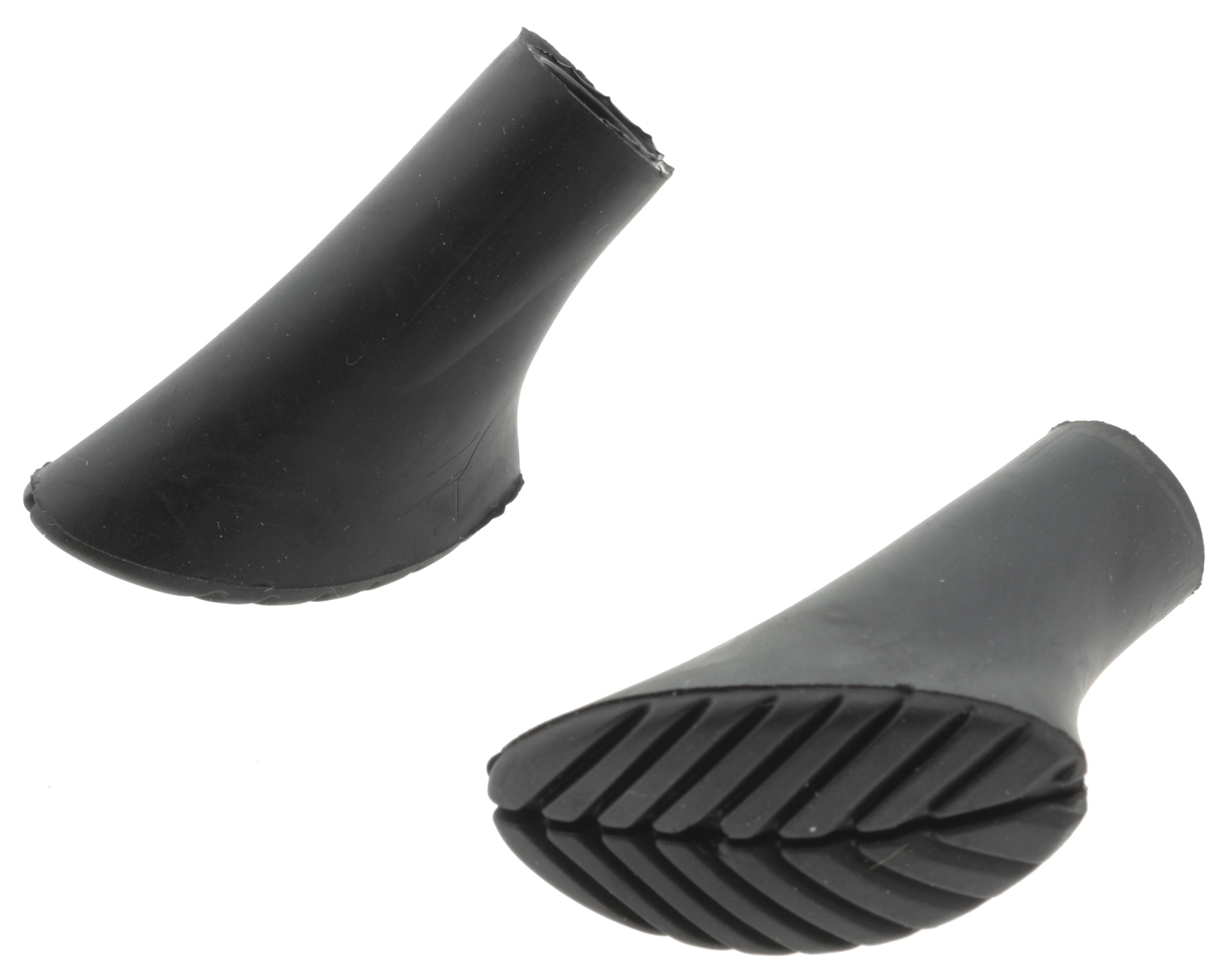 10 x Gummipuffer Pads für Wanderstöcke oval