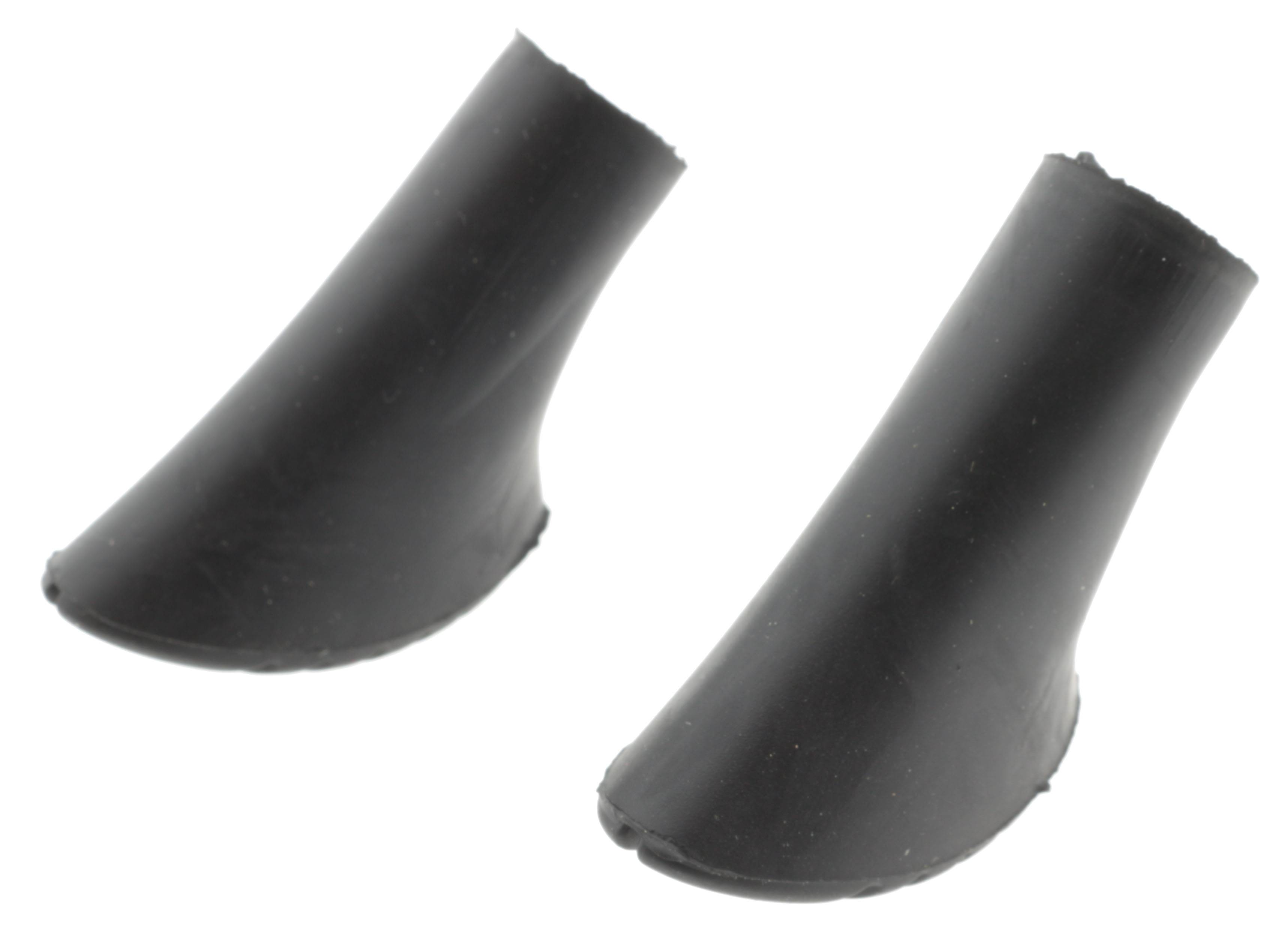 10 x Gummipuffer Pads für Wanderstöcke oval