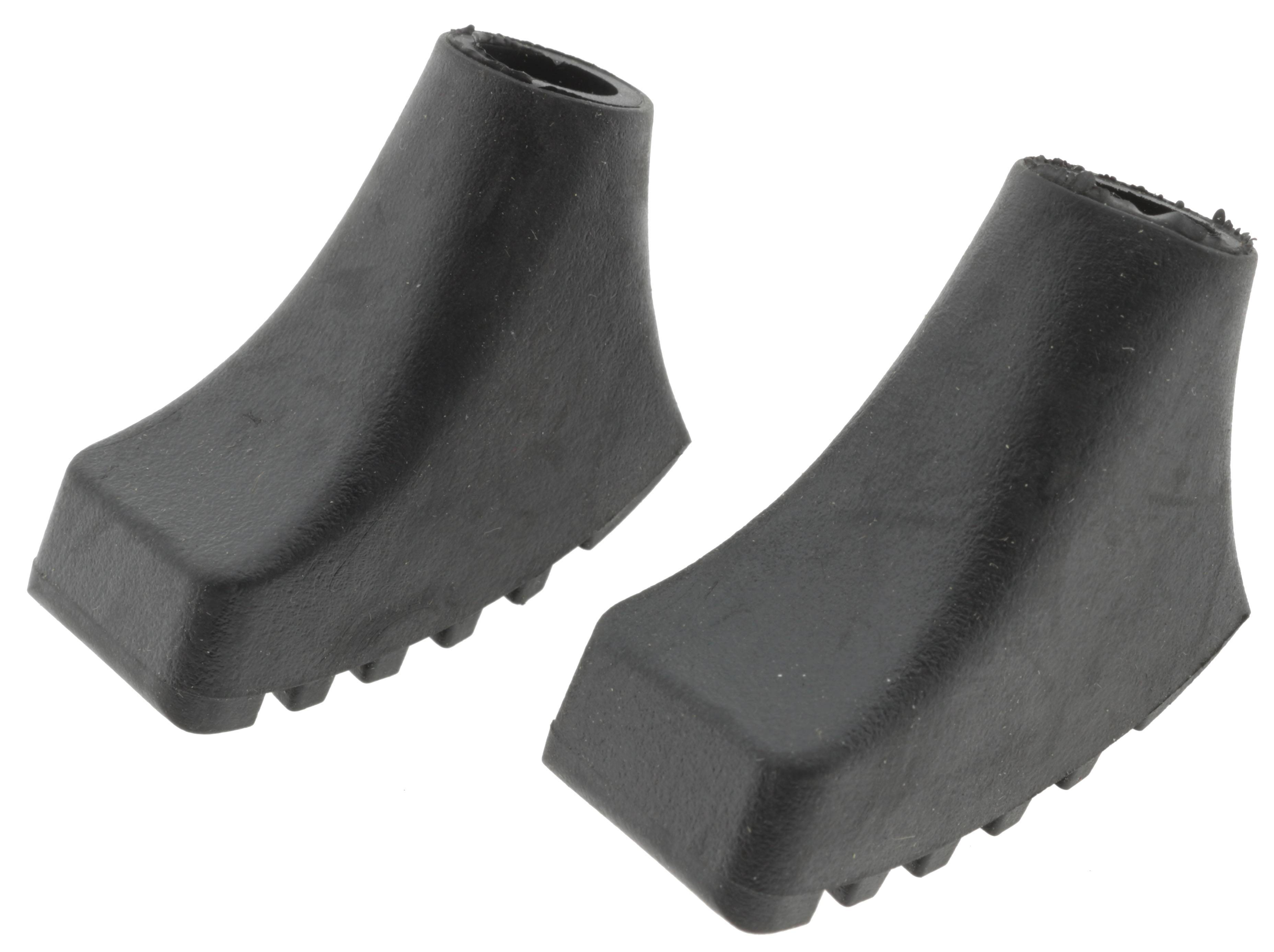 10 x Gummipuffer Pads für Wanderstöcke rechteckig