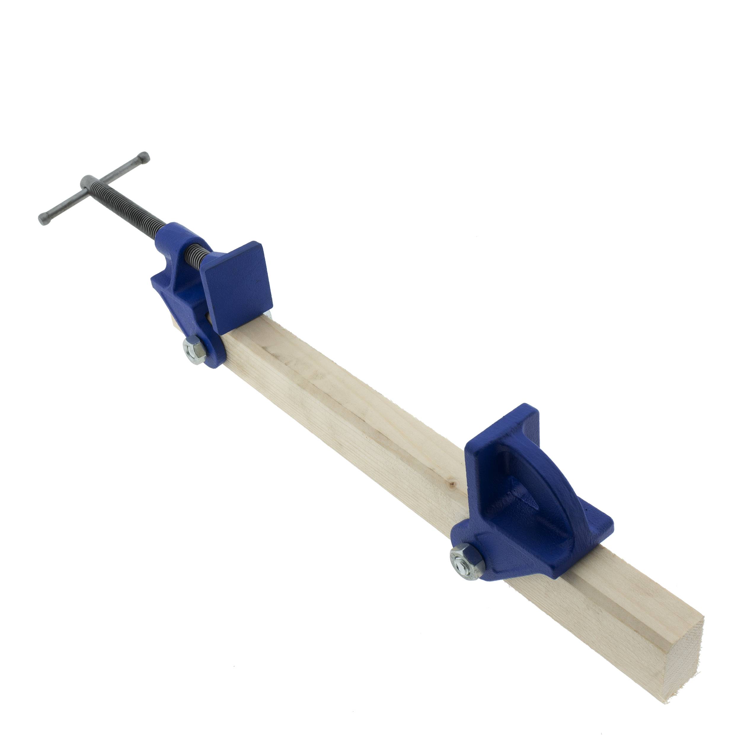 2 x Premium Schraubstock mit unbegrenzter Spannbreite 40 mm