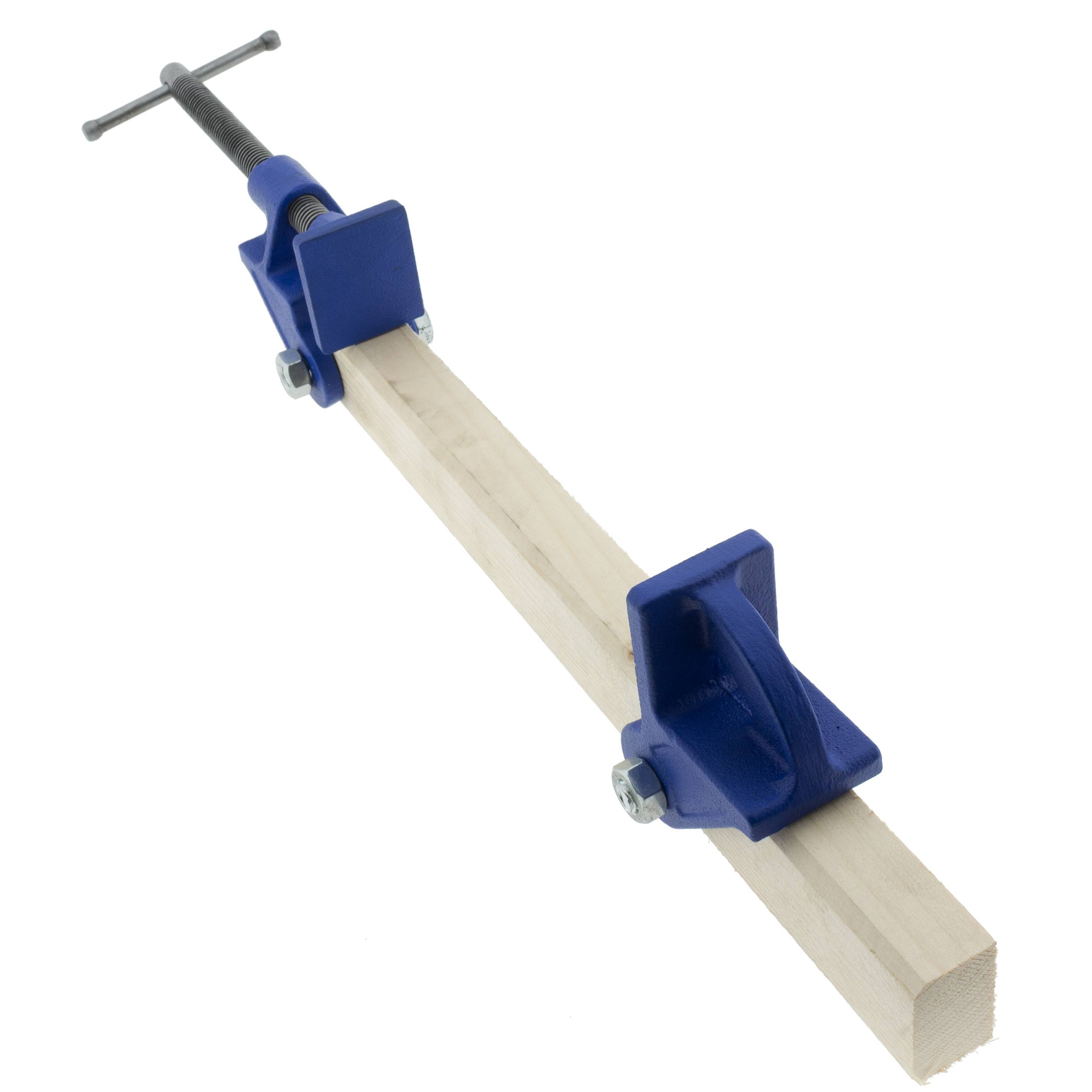 2 x Premium Schraubstock mit unbegrenzter Spannbreite 40 mm