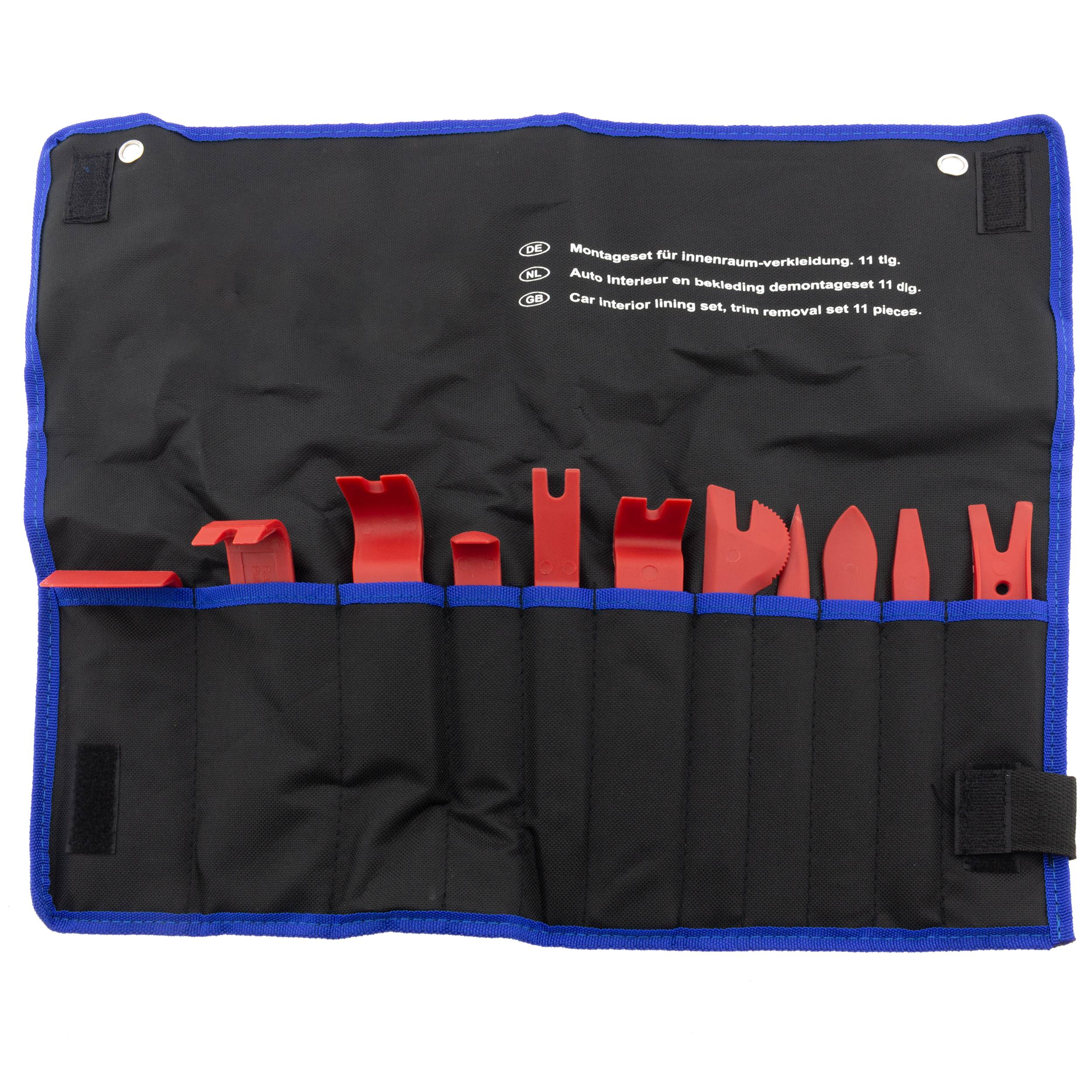 Montage und Demontage Set für Innenraum-Verkleidung 11-tlg.