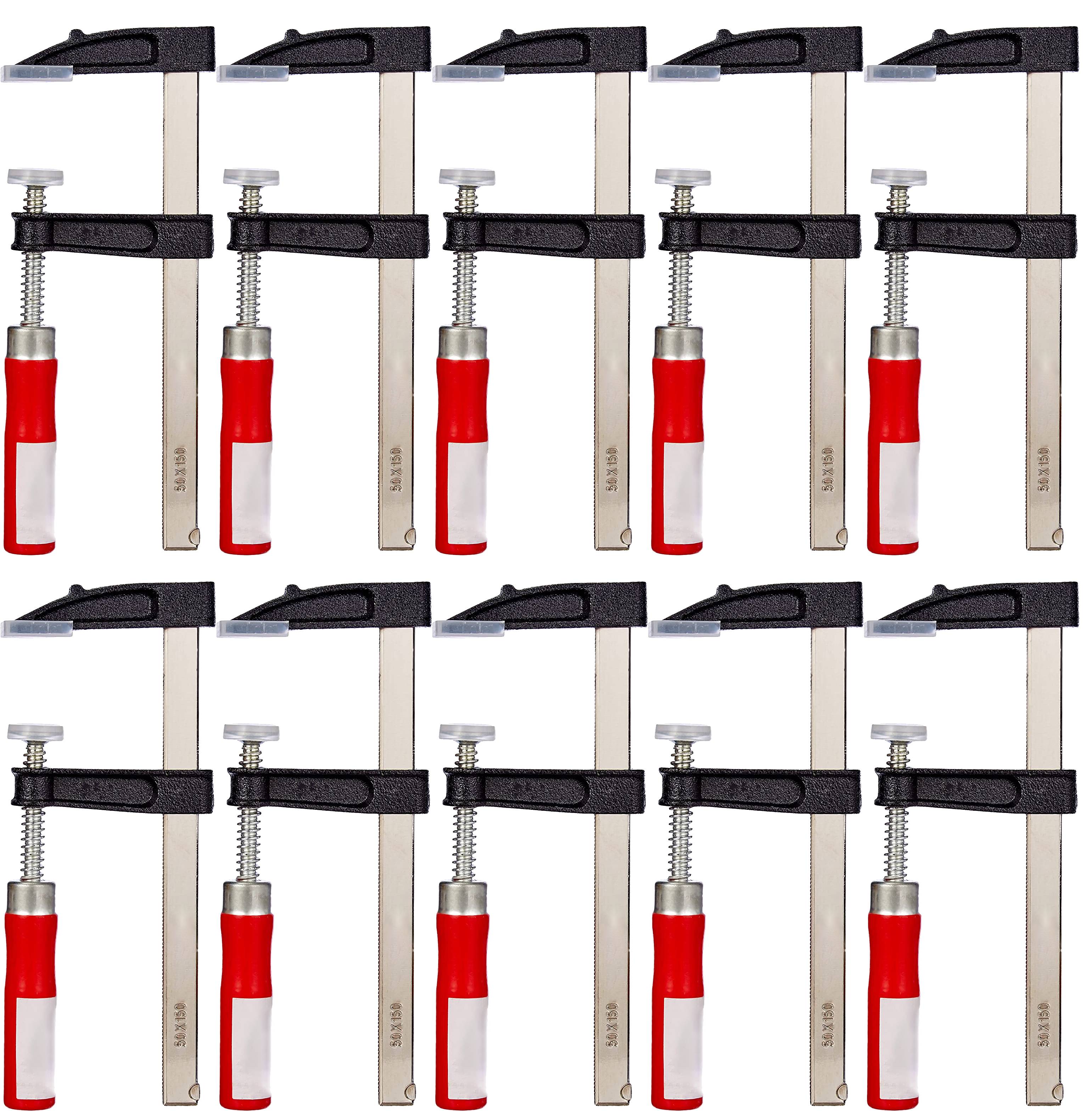 10 x Bastler Schraubzwinge 50 x 150 mm