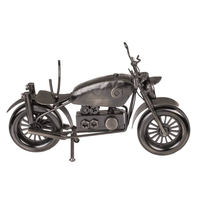 Flaschenhalter Motorrad aus Metall