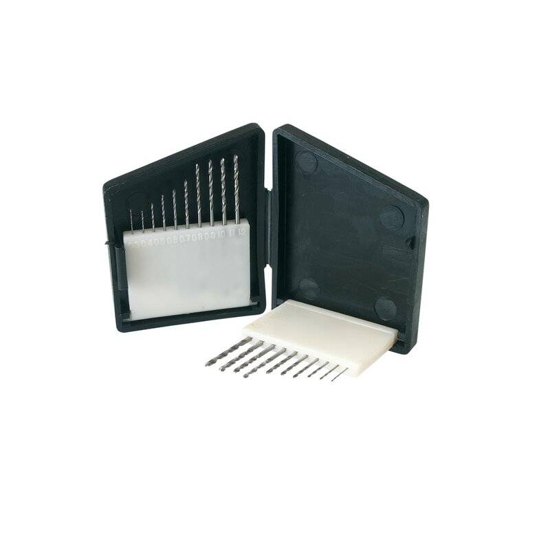Mini HSS Spiralbohrer 0,3-1,2 mm Satz 20-tlg.