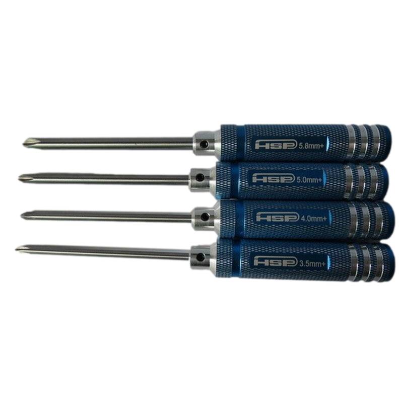 Schraubendreher Set 4-tlg. 3,0/4,0/5,0/5,8 mm