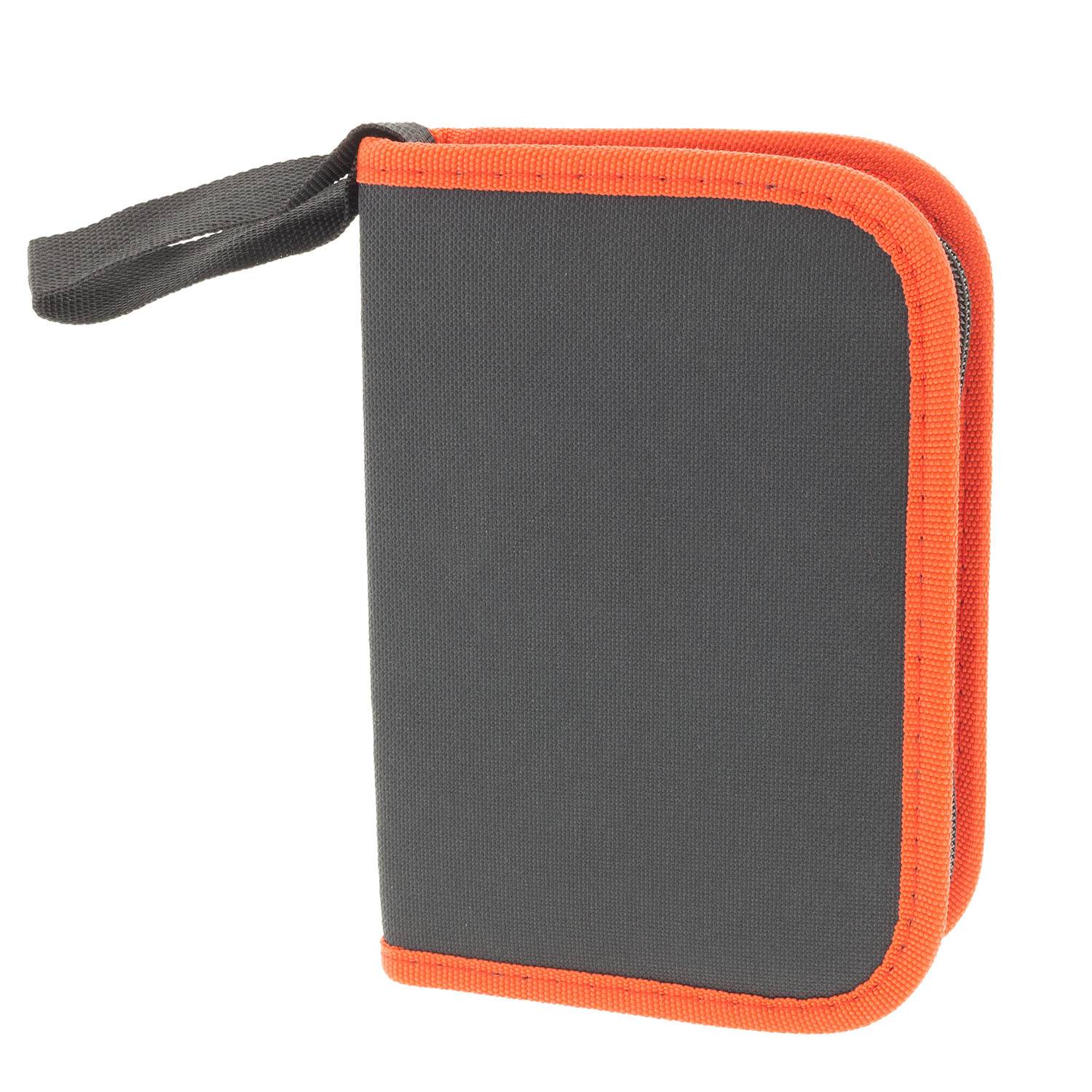 Werkzeugtasche 19,5 x 13,5 cm mit Gummischlaufen leer