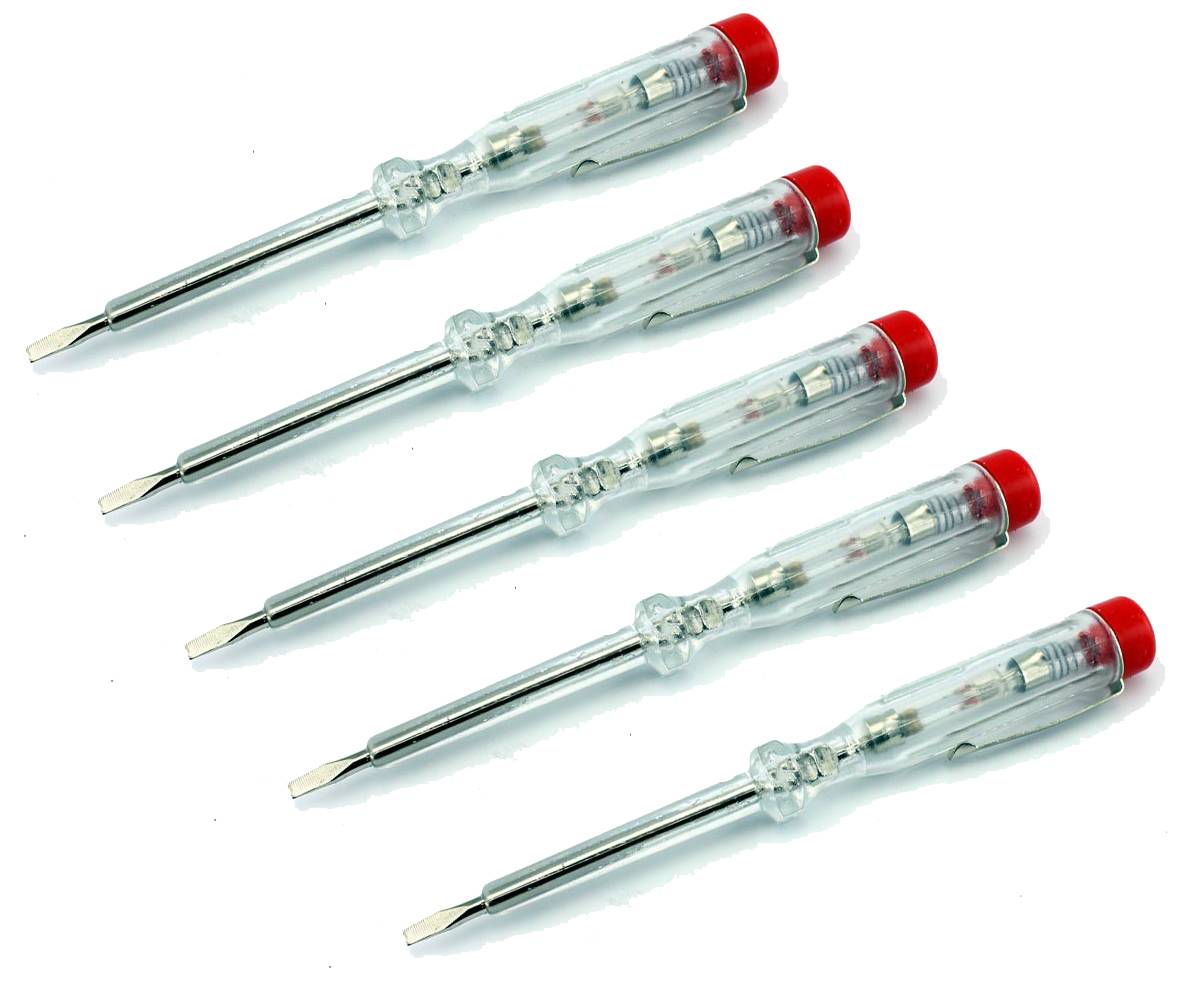 5 x STROMPRÜFER 120-250V 140MM