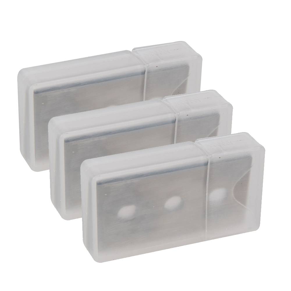 30 x Doppelseitige Schaberklingen 22 x 43 x 0,2 mm